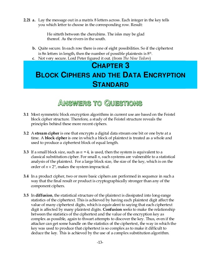 cryptography theory and practice solutions manual